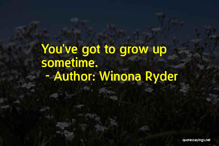 Ryder Quotes By Winona Ryder