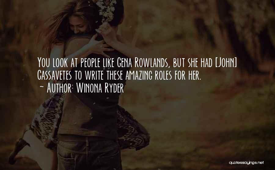 Ryder Quotes By Winona Ryder