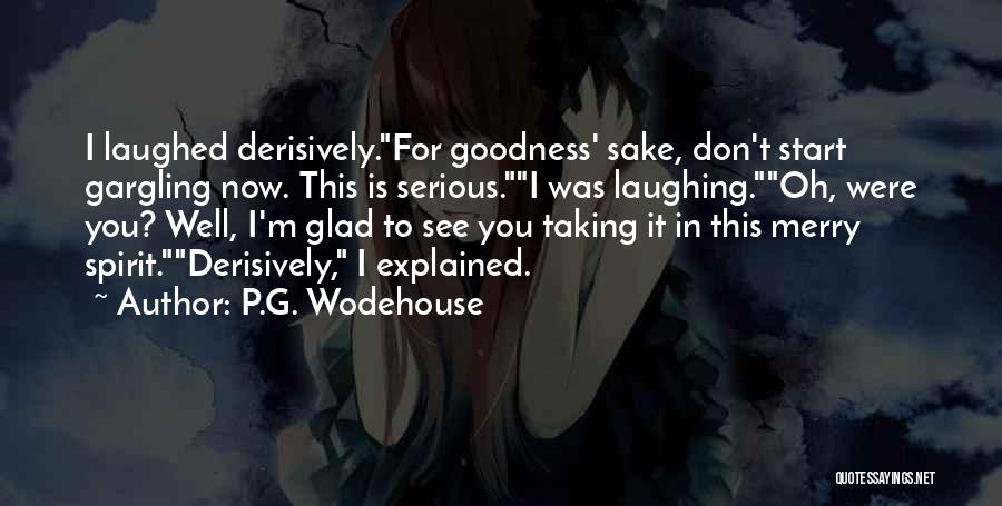 Rykes Coconut Quotes By P.G. Wodehouse