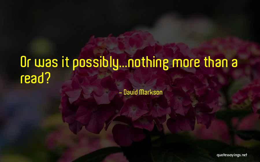 Rykkergebyr Quotes By David Markson Rykkergebyr Quotes By David Markson