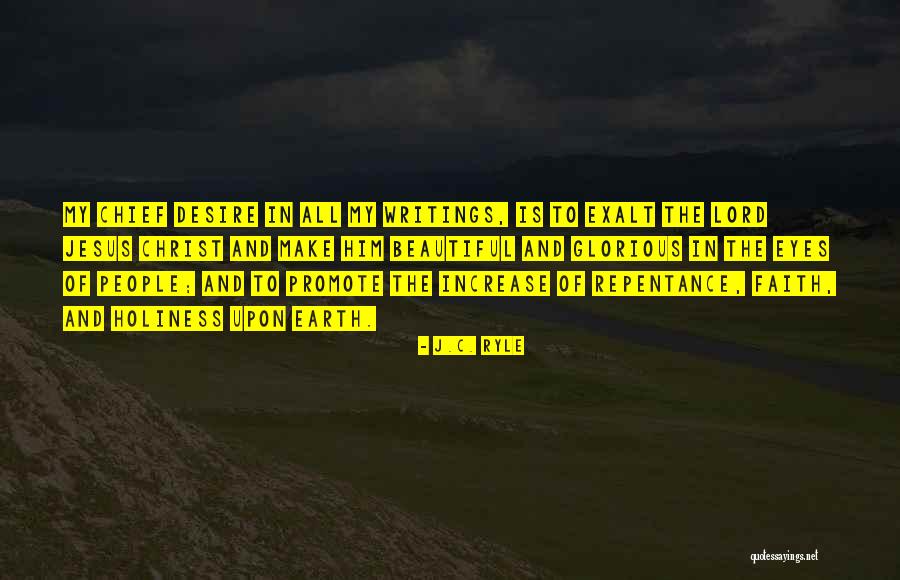 Ryle Holiness Quotes By J.C. Ryle Ryle Holiness Quotes By J.C. Ryle