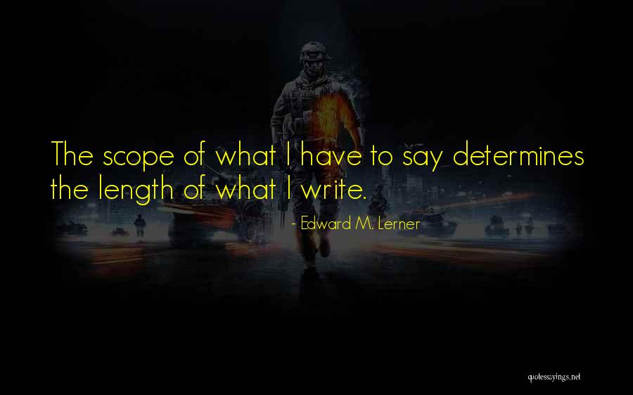 Rynearson Stadium Quotes By Edward M. Lerner Rynearson Stadium Quotes By Edward M. Lerner