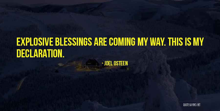 Rynkeby Foods Quotes By Joel Osteen Rynkeby Foods Quotes By Joel Osteen