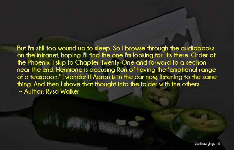 Rysa Walker Quotes 1510119