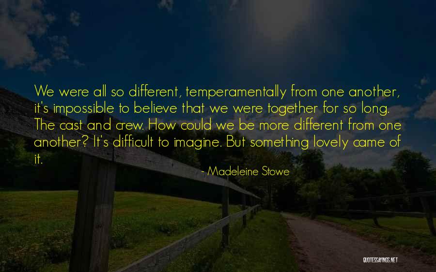 Ryshon Caldwell Quotes By Madeleine Stowe Ryshon Caldwell Quotes By Madeleine Stowe