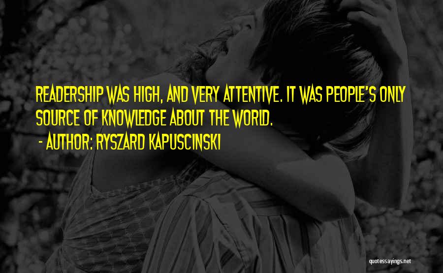 Ryszard Kapuscinski Quotes 907926