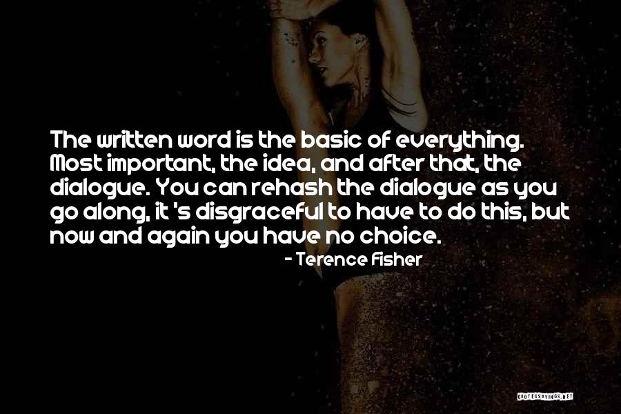 Ryz Ho Zlata Quotes By Terence Fisher Ryz Ho Zlata Quotes By Terence Fisher