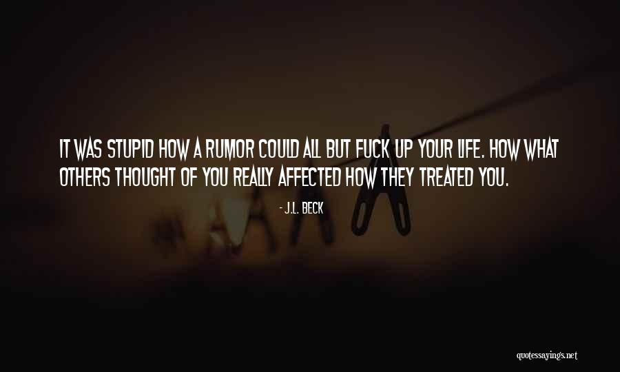 Rzadko Quotes By J.L. Beck Rzadko Quotes By J.L. Beck