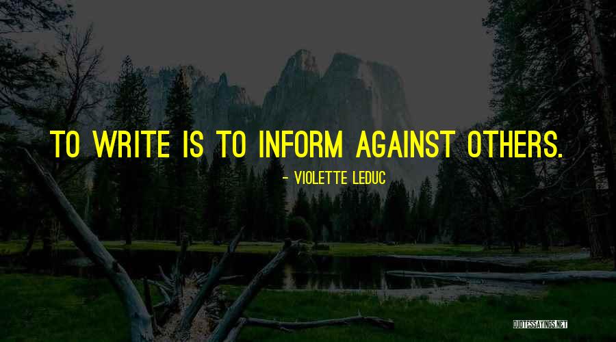 Rzhevsky Vs Napoleon Quotes By Violette Leduc Rzhevsky Vs Napoleon Quotes By Violette Leduc