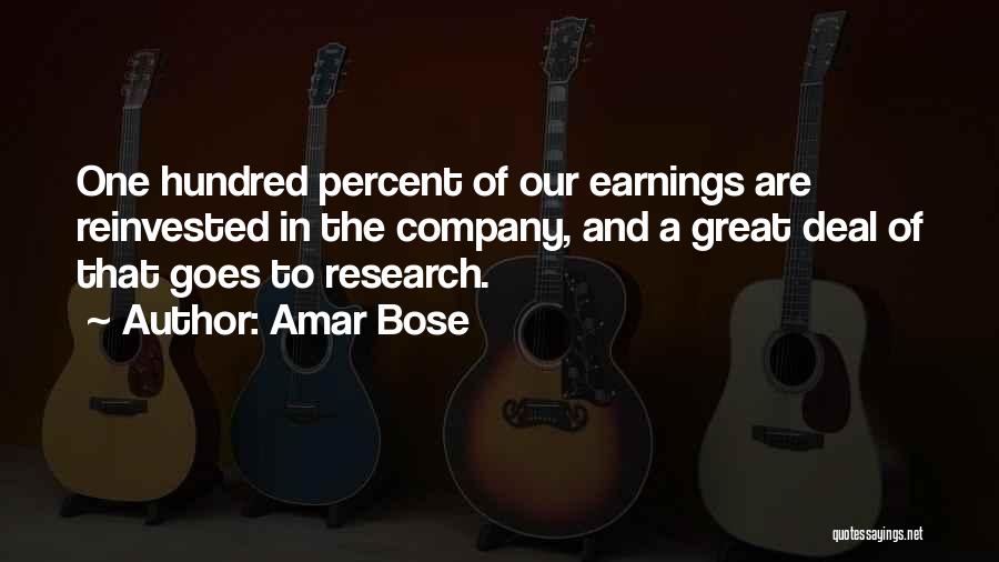 S C Bose Quotes By Amar Bose