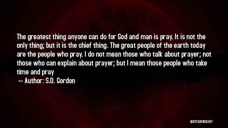 S.D. Gordon Quotes 588954