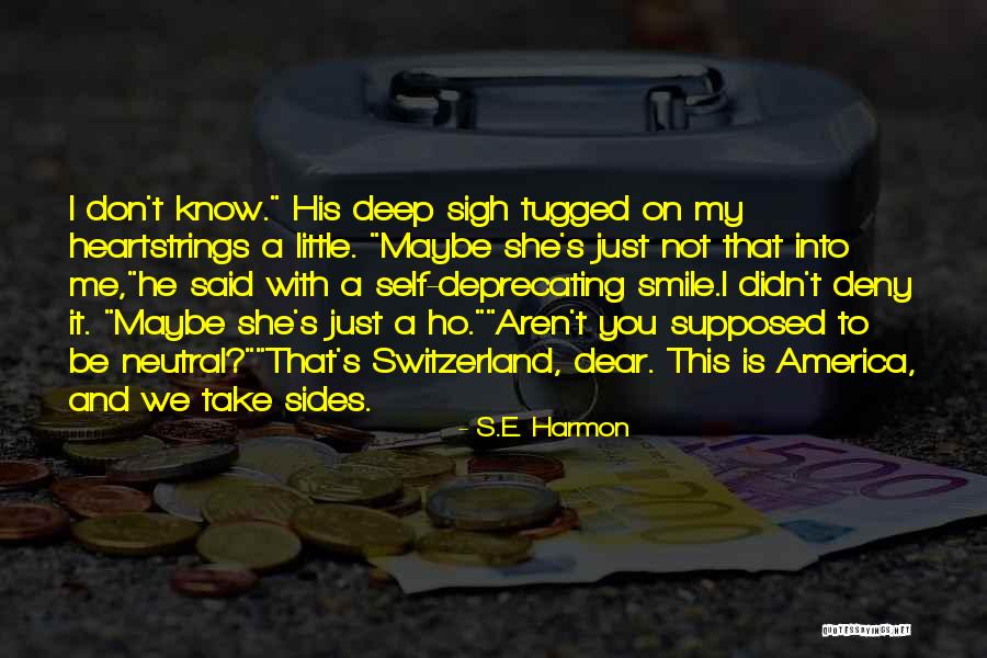 S.E. Harmon Quotes 1167107 S.E. Harmon Quotes 1167107