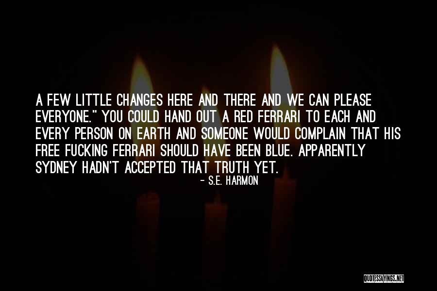 S.E. Harmon Quotes 2215540 S.E. Harmon Quotes 2215540