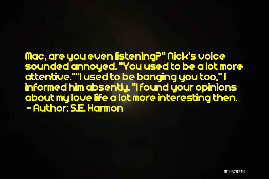 S.E. Harmon Quotes 567653