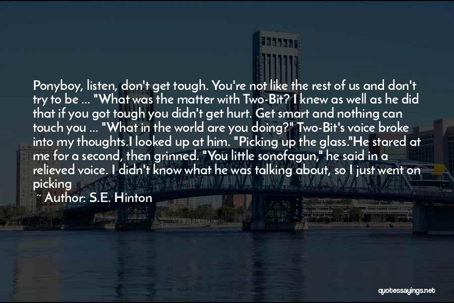 S.E. Hinton Quotes 1978873