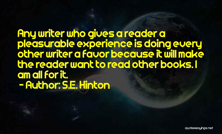 S.E. Hinton Quotes 2151468