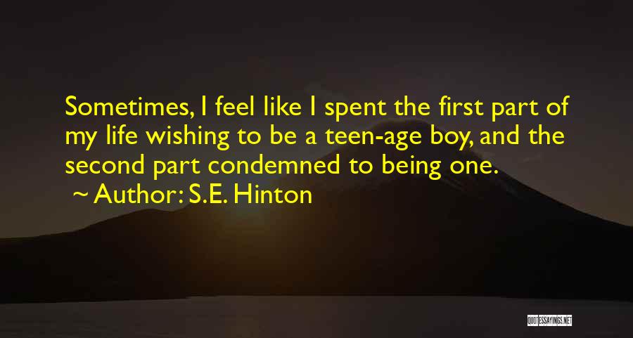 S.E. Hinton Quotes 2253510