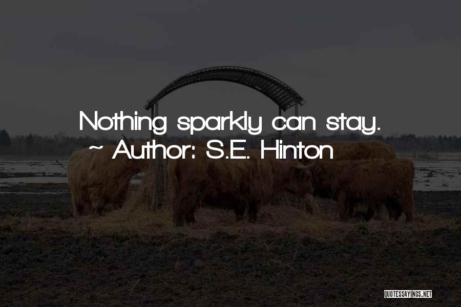 S.E. Hinton Quotes 314215