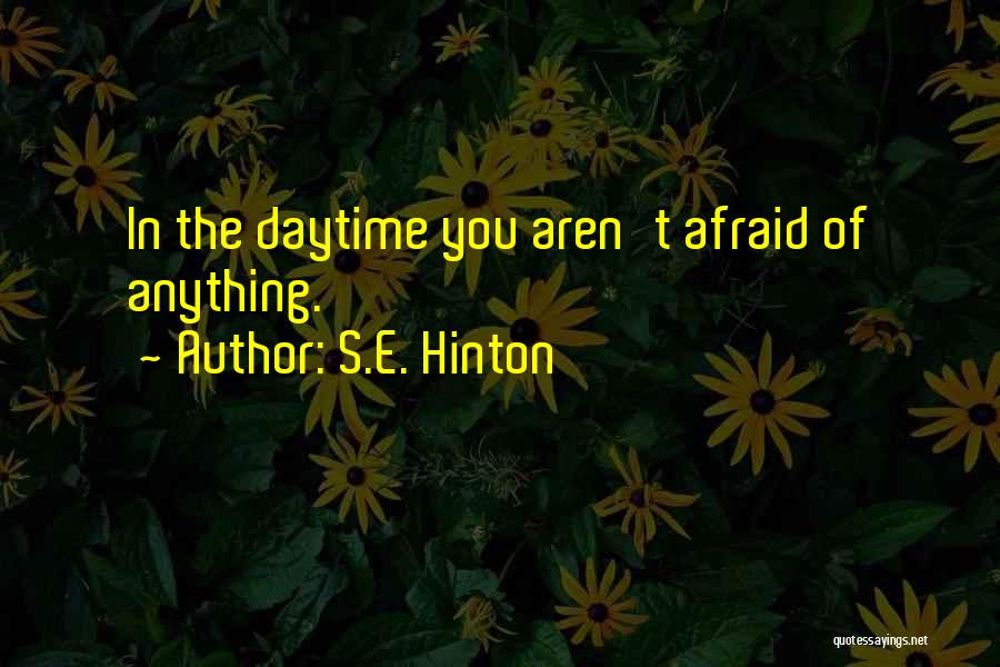 S.E. Hinton Quotes 382454