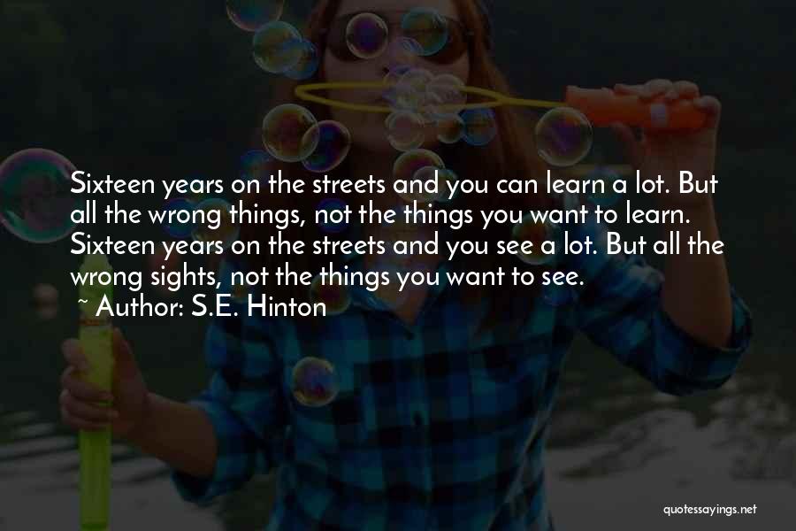 S.E. Hinton Quotes 618389