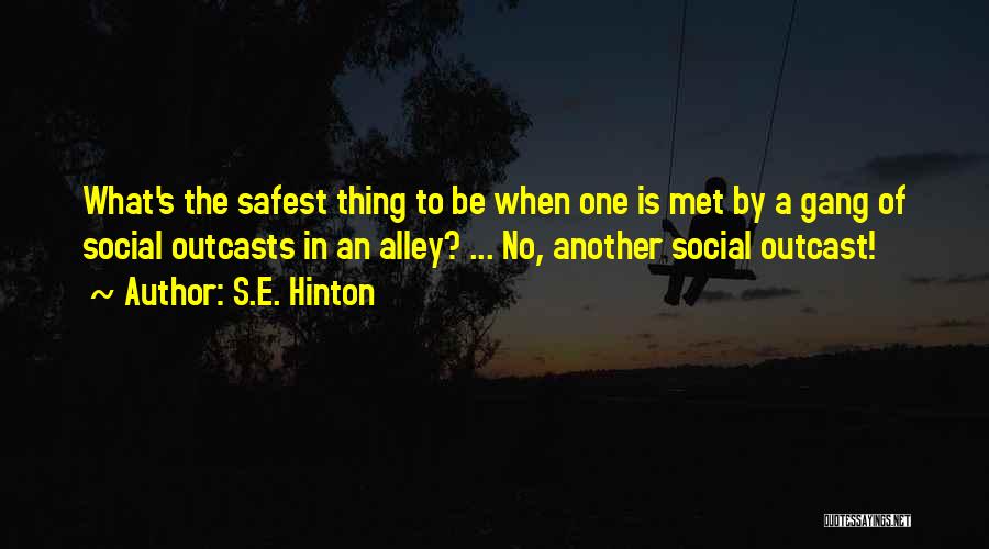 S.E. Hinton Quotes 97038