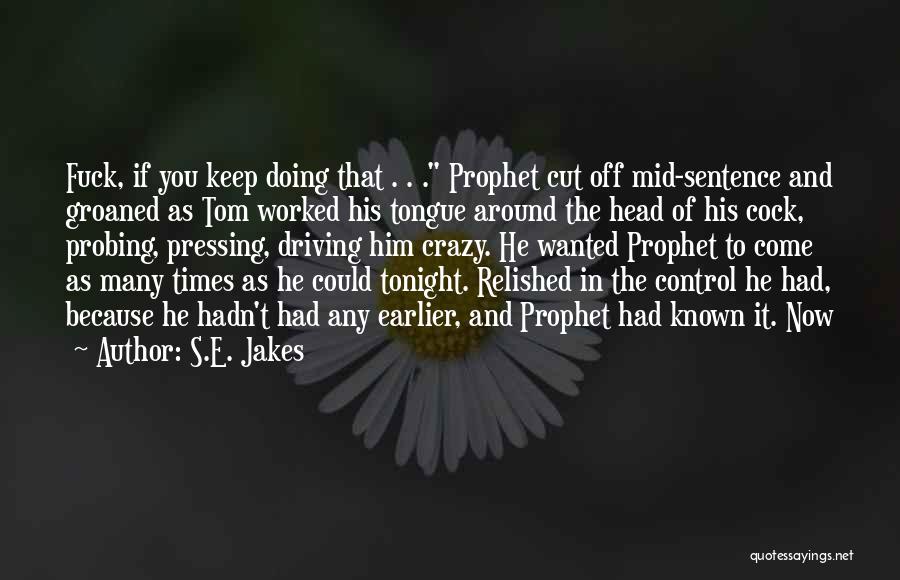 S.E. Jakes Quotes 2253800