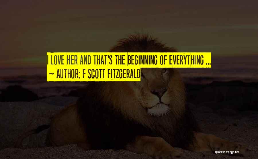 S Fitzgerald Love Quotes By F Scott Fitzgerald