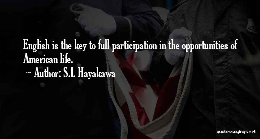 S.I. Hayakawa Quotes 1943430