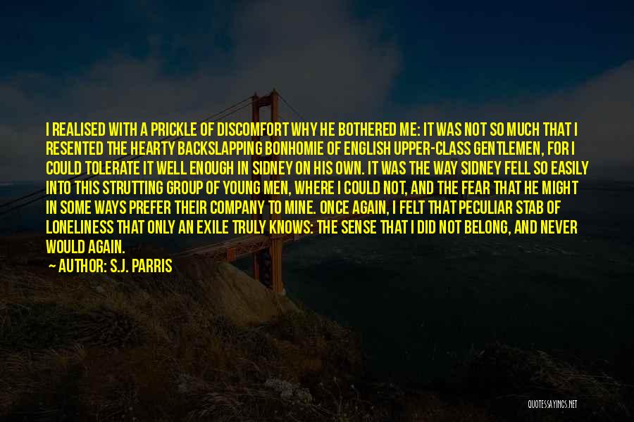 S.J. Parris Quotes 1388368