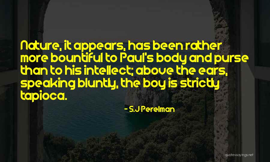 S.J Perelman Quotes 1036618