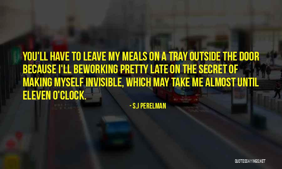 S.J Perelman Quotes 1056742