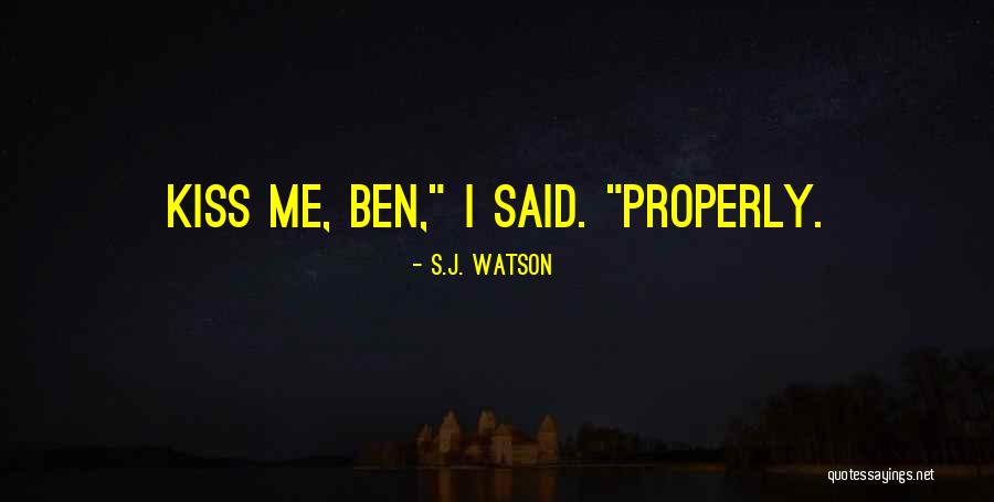 S.J. Watson Quotes 1530466