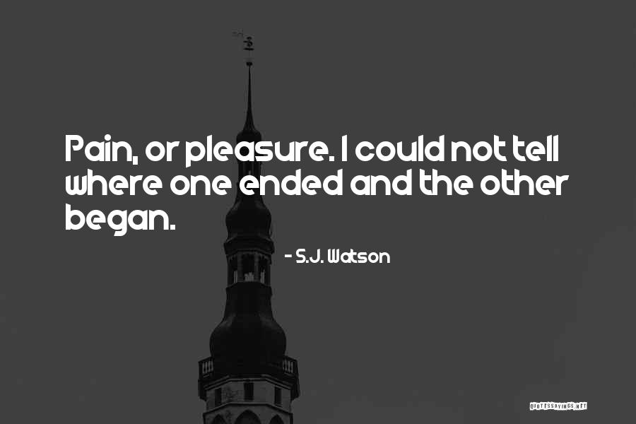 S.J. Watson Quotes 1958991