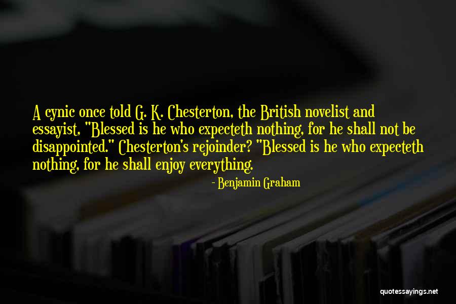 S K G Quotes By Benjamin Graham S K G Quotes By Benjamin Graham