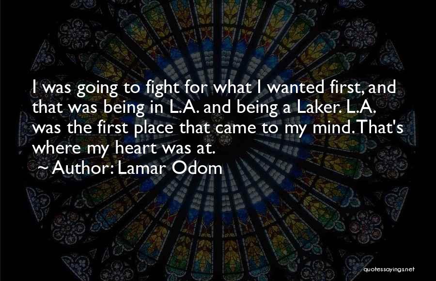 S.l Heart Quotes By Lamar Odom