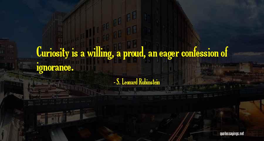 S. Leonard Rubinstein Quotes 86316