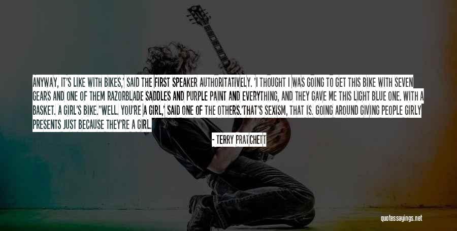 S M Bikes Quotes By Terry Pratchett S M Bikes Quotes By Terry Pratchett