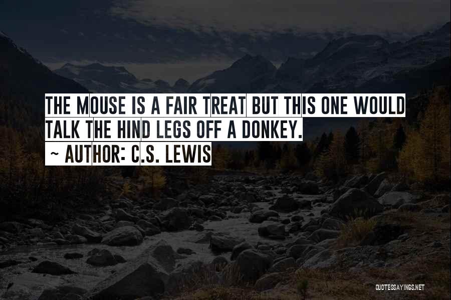 S.mouse Quotes By C.S. Lewis