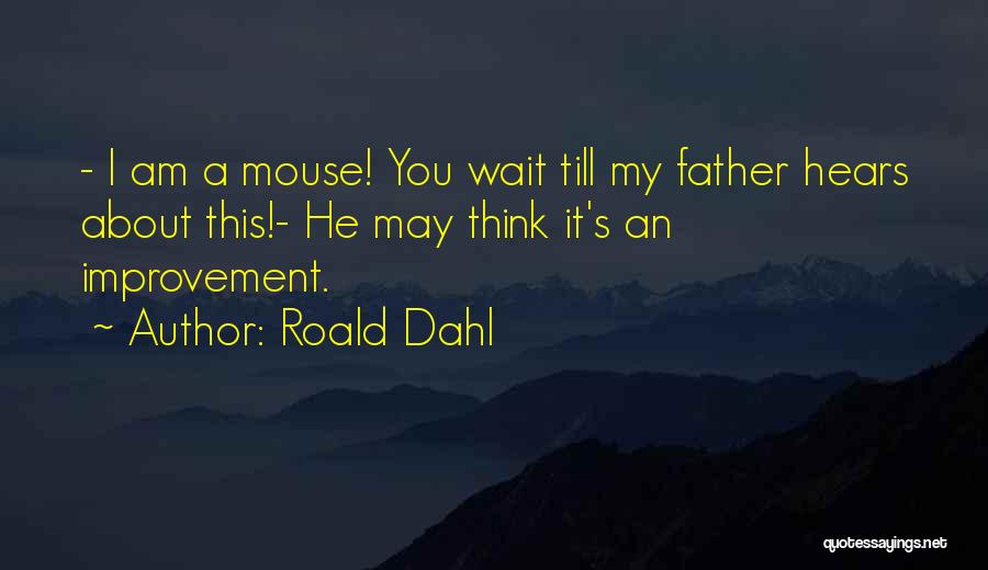 S.mouse Quotes By Roald Dahl