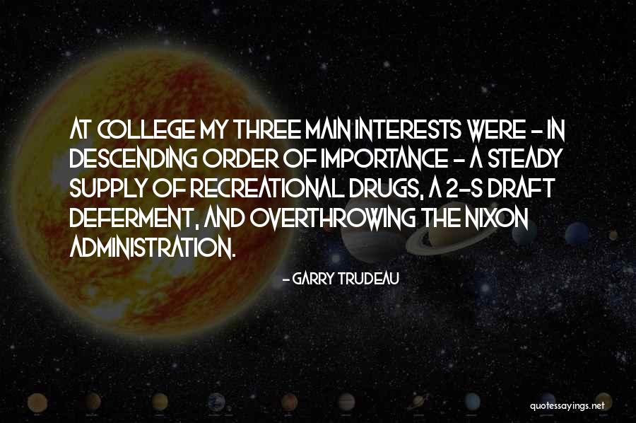 S S Administration Quotes By Garry Trudeau S S Administration Quotes By Garry Trudeau