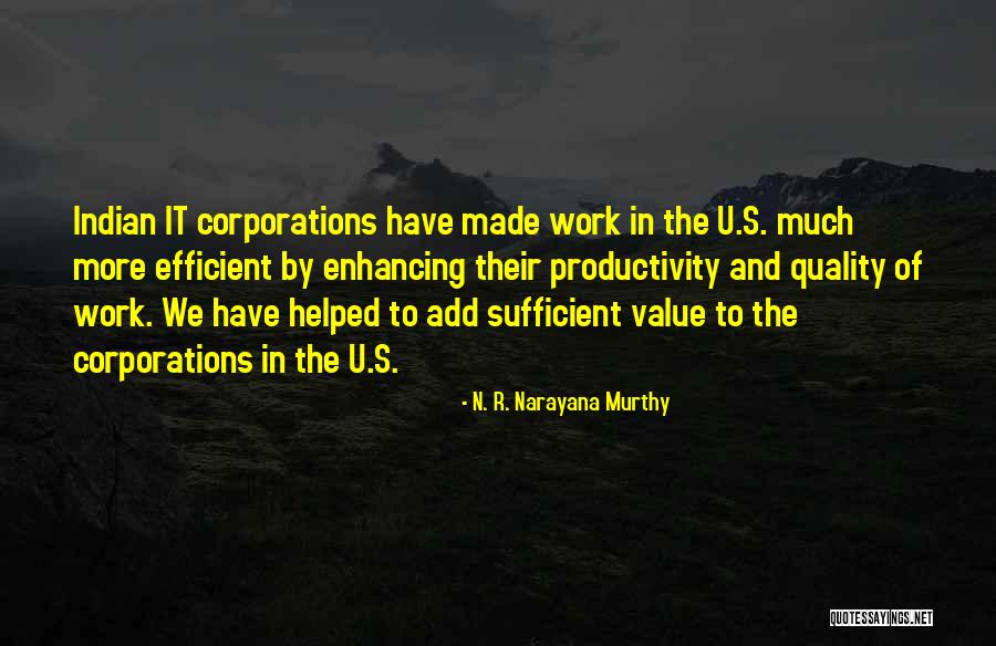 S U R Quotes By N. R. Narayana Murthy S U R Quotes By N. R. Narayana Murthy