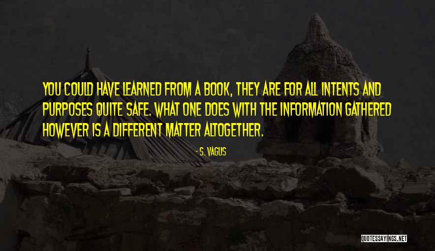 S. Vagus Quotes 498981 S. Vagus Quotes 498981