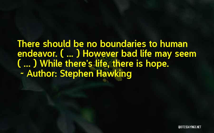 S.w Hawking Quotes By Stephen Hawking