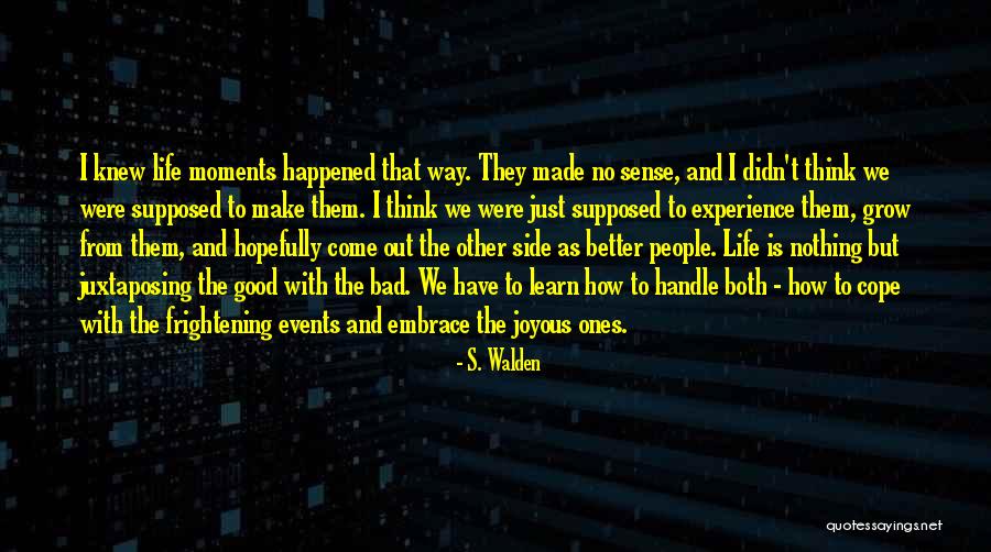 S. Walden Quotes 1001070 S. Walden Quotes 1001070