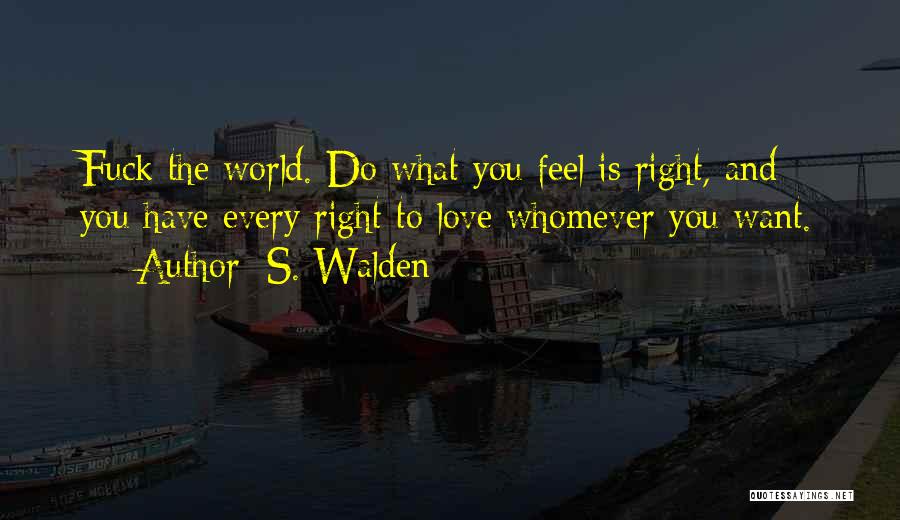 S. Walden Quotes 847314