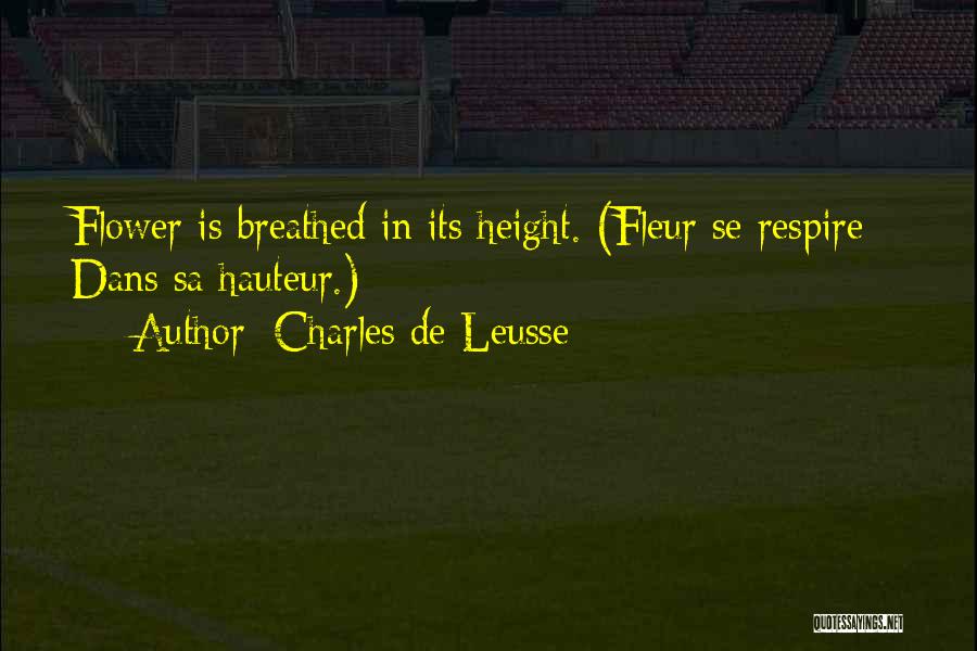 Sa-roc Quotes By Charles De Leusse