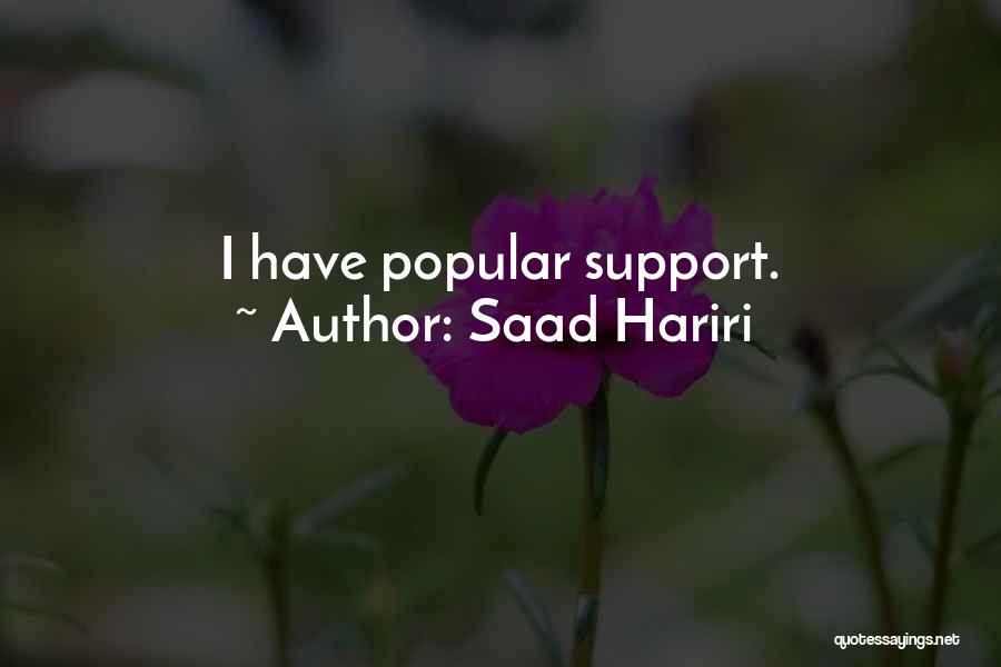 Saad Hariri Quotes 1048019