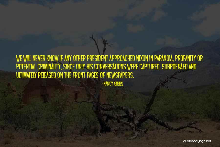 Saad Tasleem Quotes By Nancy Gibbs Saad Tasleem Quotes By Nancy Gibbs