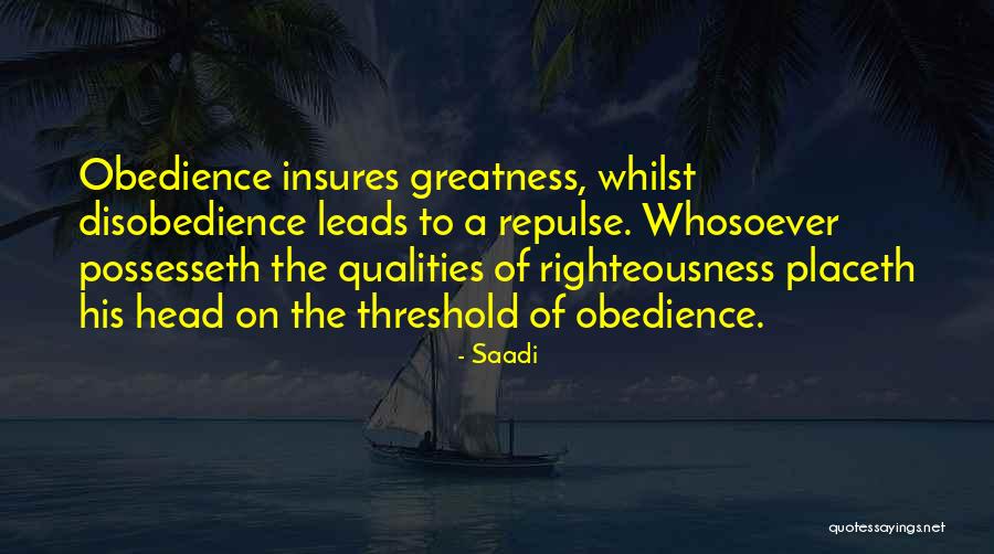 Saadi Quotes 1401257 Saadi Quotes 1401257