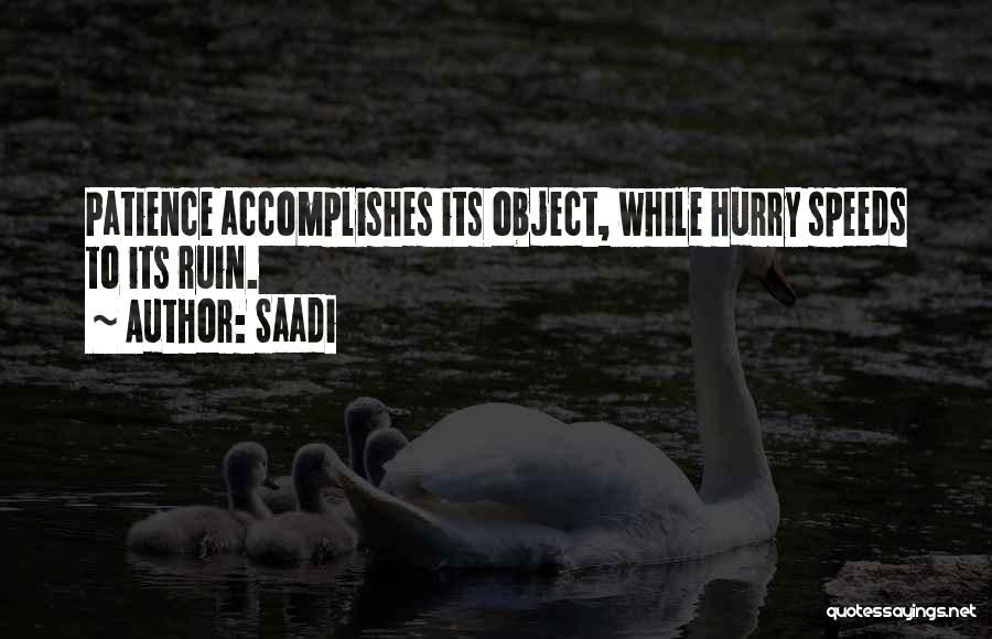 Saadi Quotes 1950786